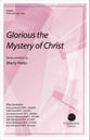 Glorious the Mystery of Christ SATB choral sheet music cover